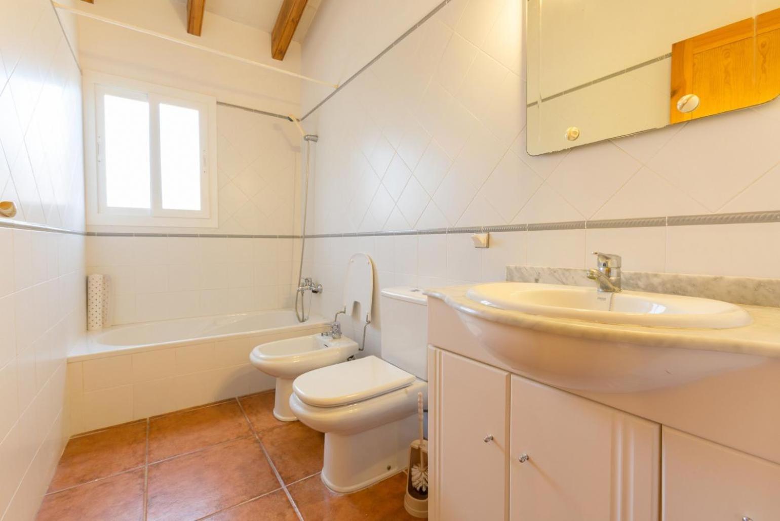 Villa La Luna Cala'N Blanes  Eksteriør billede