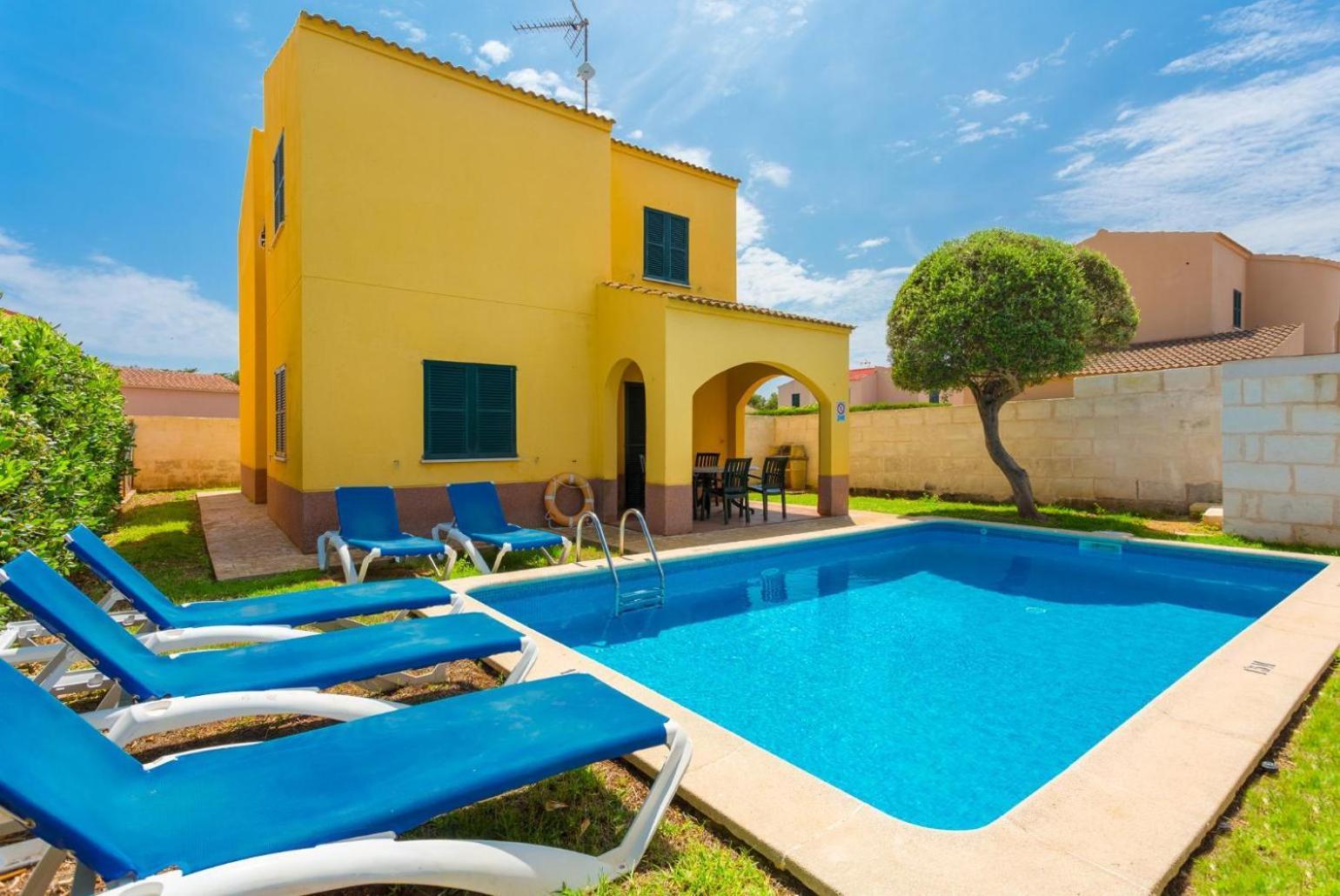 Villa La Luna Cala'N Blanes  Eksteriør billede